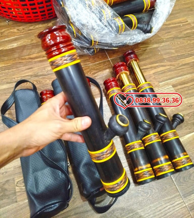 Điếu Cày Du Lịch 32cm M36 Đan Mây