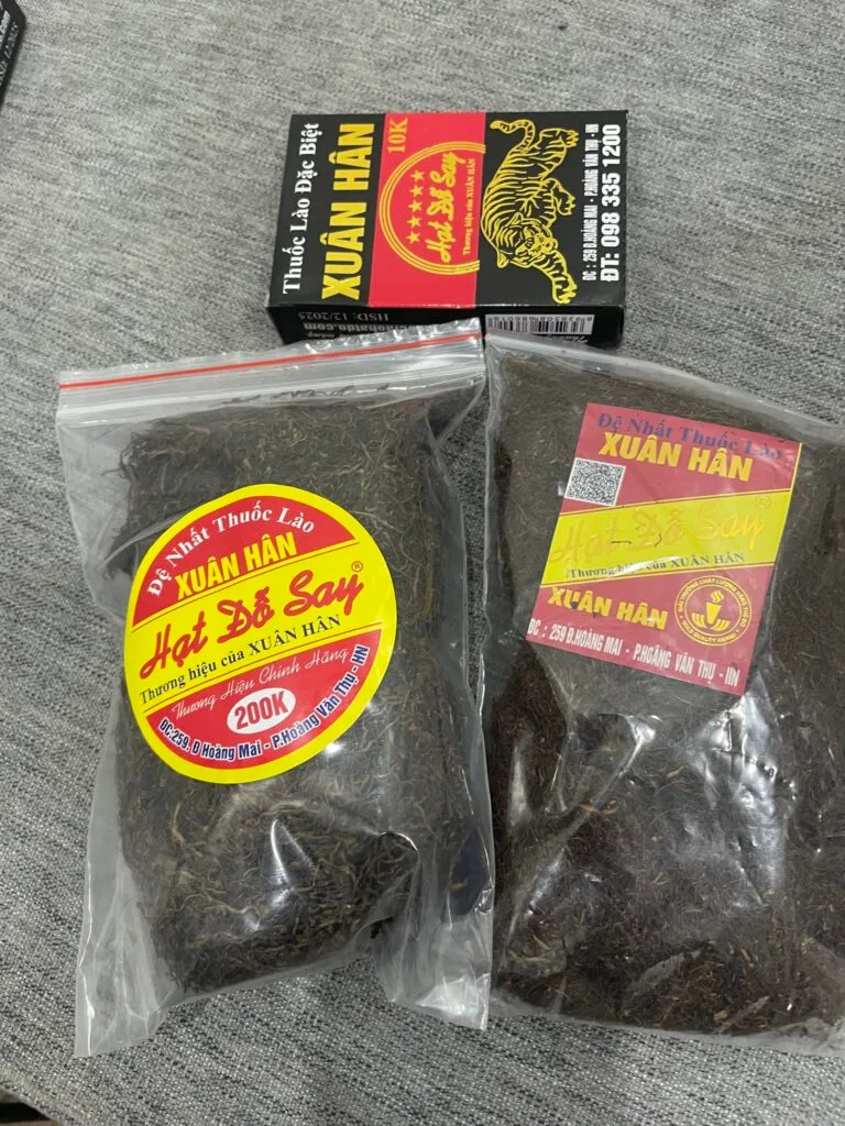 Top loại thuốc lào thơm nhất khiến dân khói mê mẩn