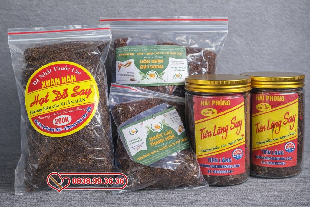 So sánh thuốc lào Thanh Hóa và Tiên Lãng loại nào ngon hơn